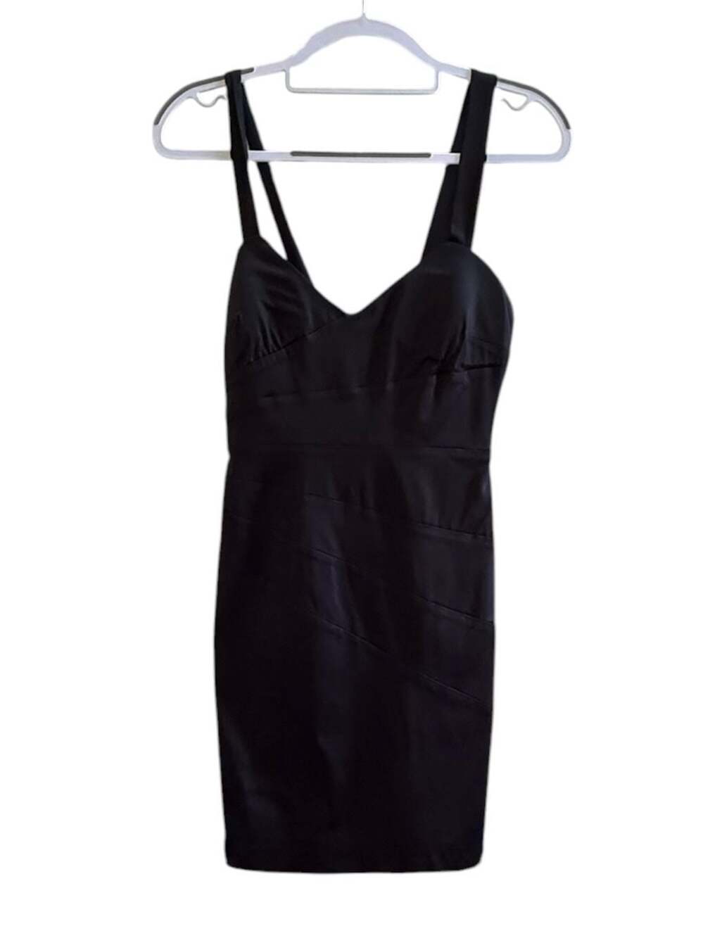 Issue Black Sweetheart Neckline Bodycon Mini Dress